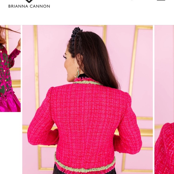 Pink and Green Pink Blazer - Picture 10 of 12